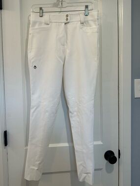 Criniēre Juliette High Compression Show Breeches - White